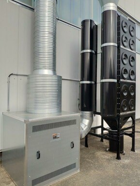 Filtro estacionario MDB con ventilador SIF