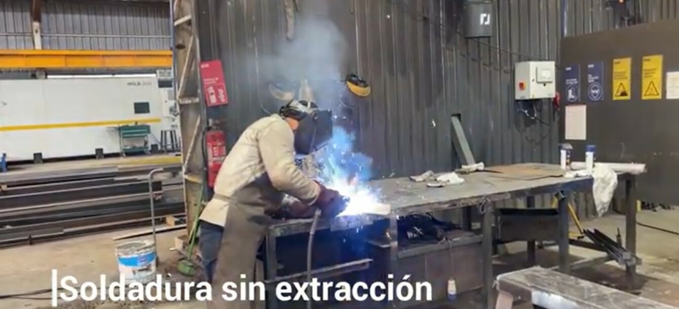 Filtración Humo de Soldadura WallPro