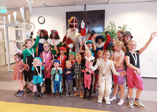 Sinterklaas festivities for the children of Plymovent staff