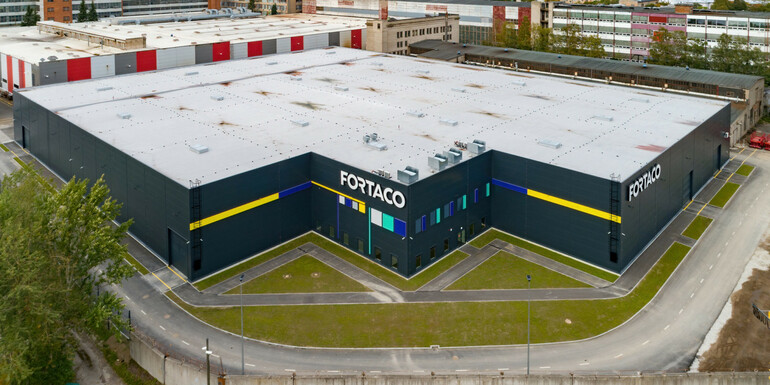 Nouvelle usine Fortaco à Narva, Estonie