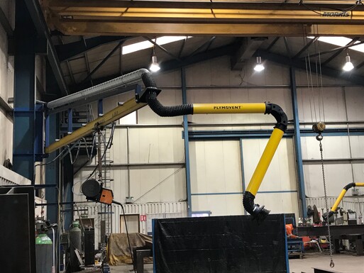 aj_engineering welding fume extraction arm