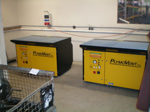 DraftMax Ultra downdraft tables