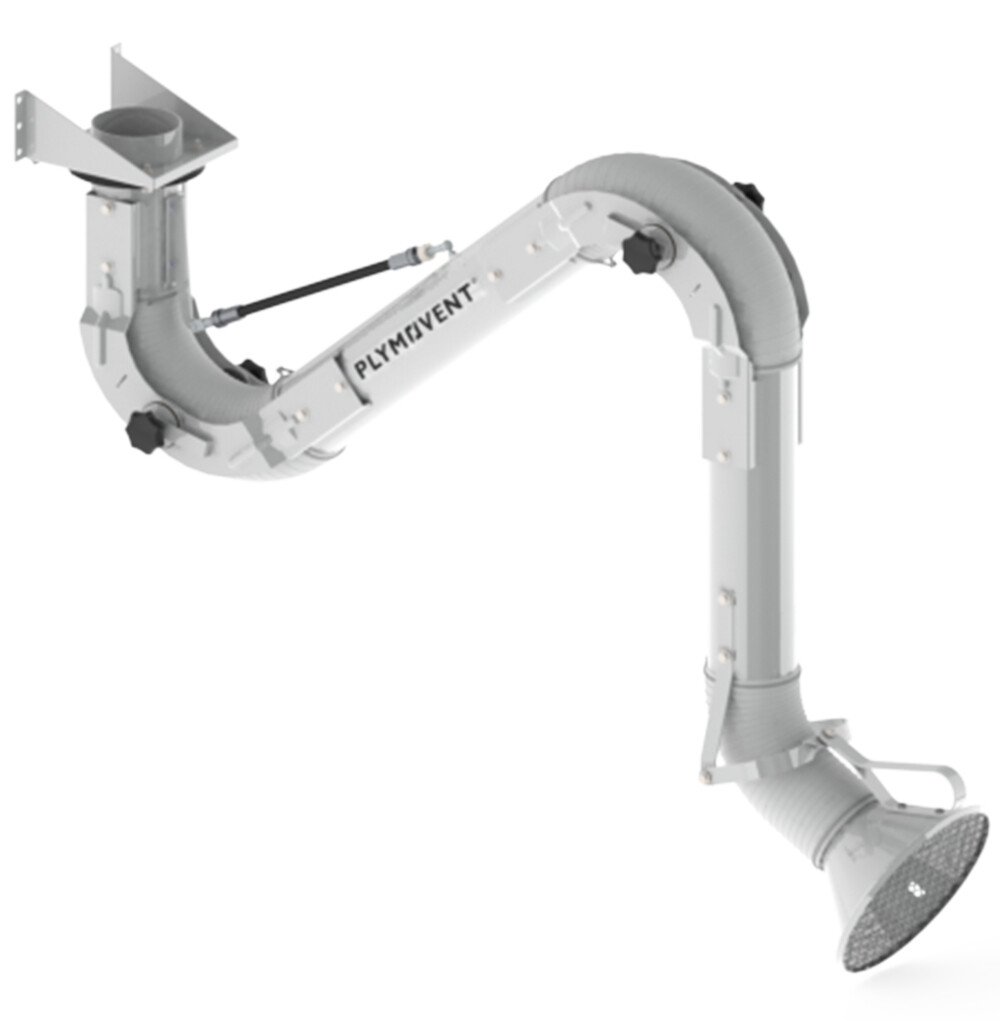 MiniMan TopGrade Extraction arms Plymovent