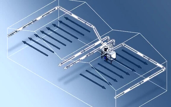 Plymovent - Airflow of our Push Pull system