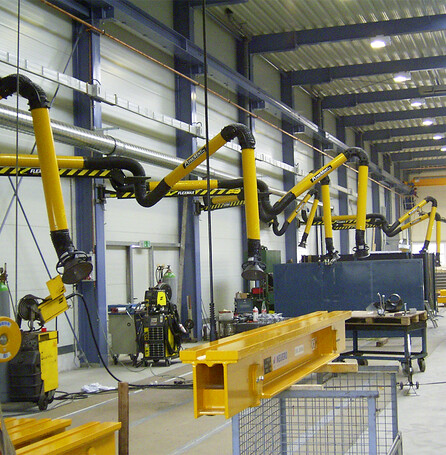 Multiple metal tube extraction arm system
