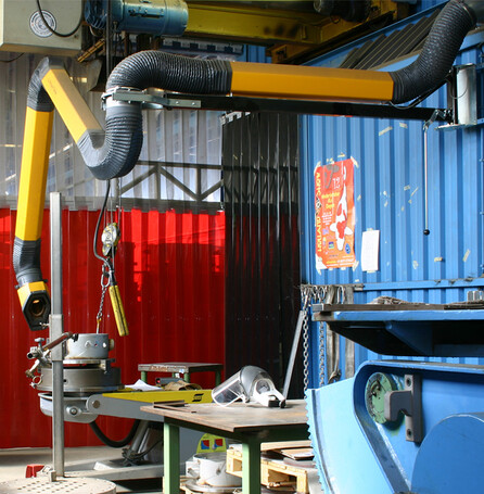 NEC extension crane with UltraFlex arm