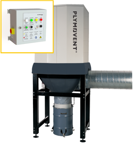 SCS with ControlGo - Stationairy filters - Plymovent