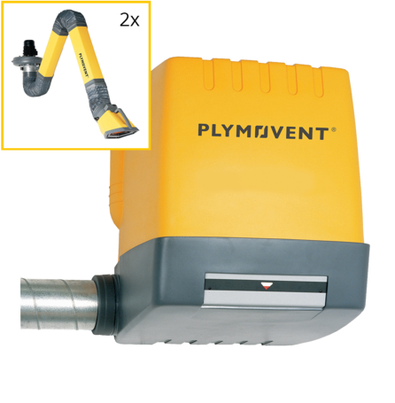 SFD 2x Flex Arms - Stationary Filter - Plymovent