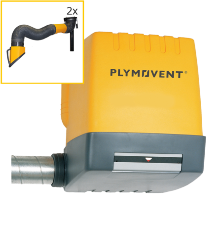 SFD 2x T-Flex Arm - Stationary Filter - Plymovent