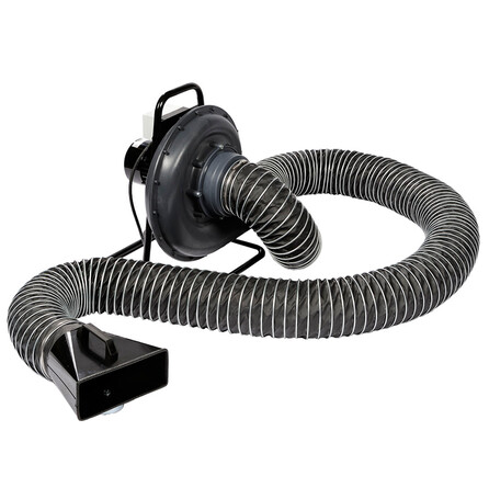 SUS extraction hose with portable fan