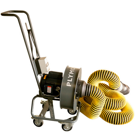 FumeCaddie mobile exhaust extractor