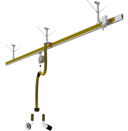 Sliding Balancer Track - Rail systems - Plymovent