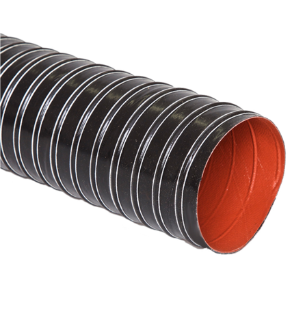 SNF2 - Silicone nomex fiberglass hose - For exhaust extraction - Plymovent