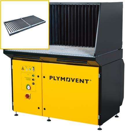 DraftMax Plasma Cutting Grid - Downdraft Table - Plymovent