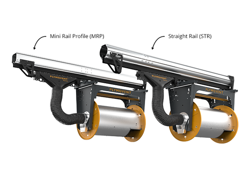 Hose Reel on Rail for MRP and STR - Plymovent