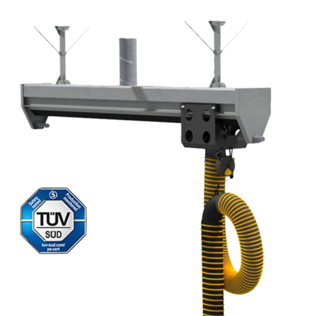 Vehicle Suare Rail - External Crab (VSRX) - Rail systems - Plymovent