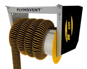 Motorized Exhaust Reel (MER) - Hose reels & hose drops - Plymovent