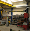 FlexMax Extension Crane at workplace