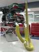 EG2 hose for exhaust extraction used in workshop with harley davidson motorcycle