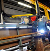UK extractor crane welding fume extractor